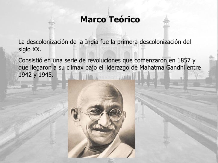 Descolonizacion de india