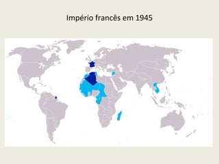 Império francês em 1945 