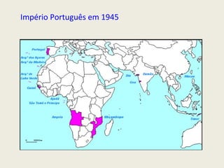 Império Português em 1945 