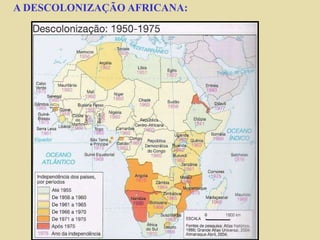 Descolonização da africa e asia china | PPT