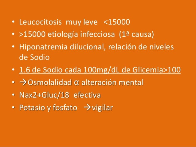Descompensaciones agudas de la diabetes Descompensaciones agudas de la diabetes
