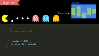 align-self center
flex-end
 