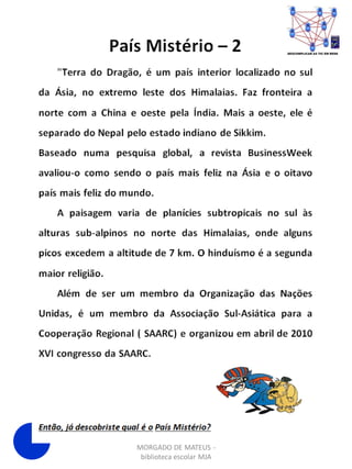 AGRUPAMENTO DE ESCOLAS
MORGADO DE MATEUS -
biblioteca escolar MJA
 