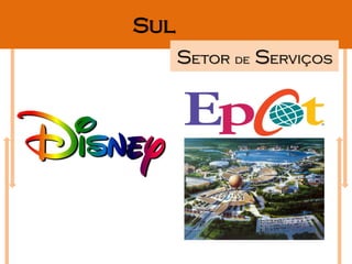 Sul
      Setor de Serviços
 