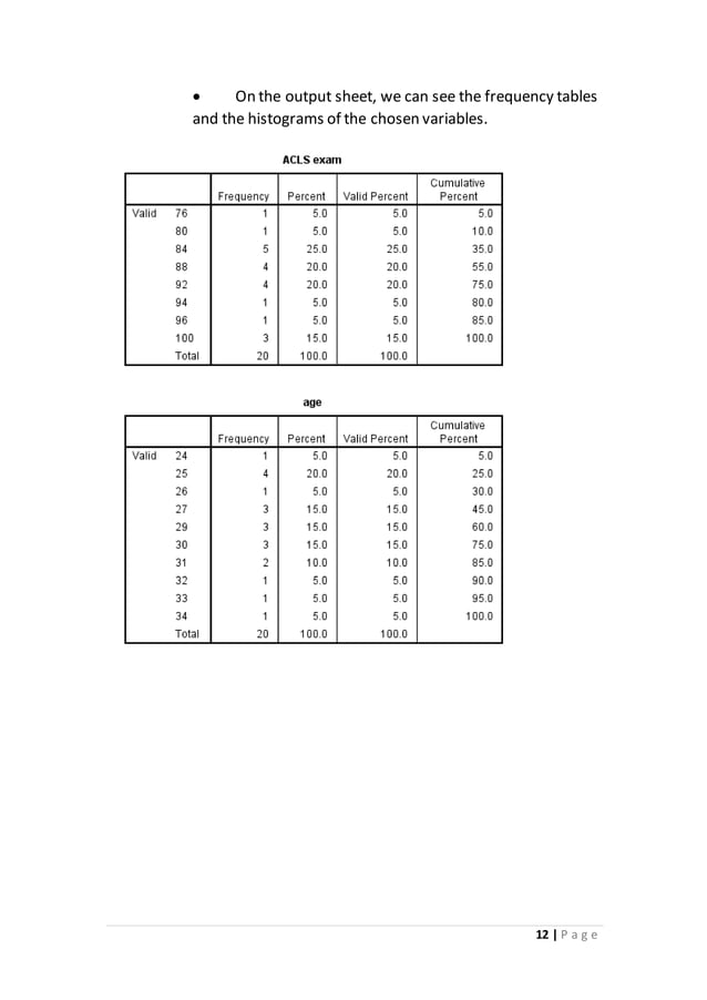 Descriptive Statistics Spss Docx Science Descriptive Statistics Spss Docx Science