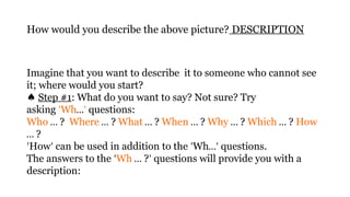 Describe and Analyze pictures in correct English.pptx