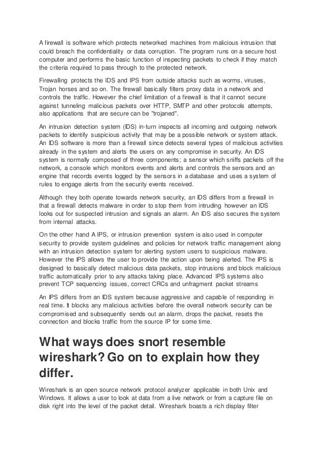 Dissertation on firewalls