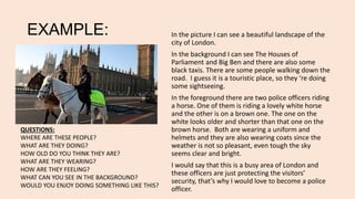 Describe Pictures in English | PPT