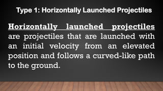 Describe the horizontal and vertical motions of a projectile.pptx