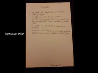 FRANCISCO ZAFRA
 