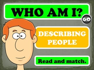 Describing People: Identifying Physical Features and Characteristics | PPT
