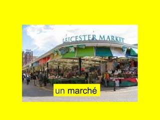 un  marché 
