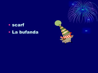 scarf La bufanda 