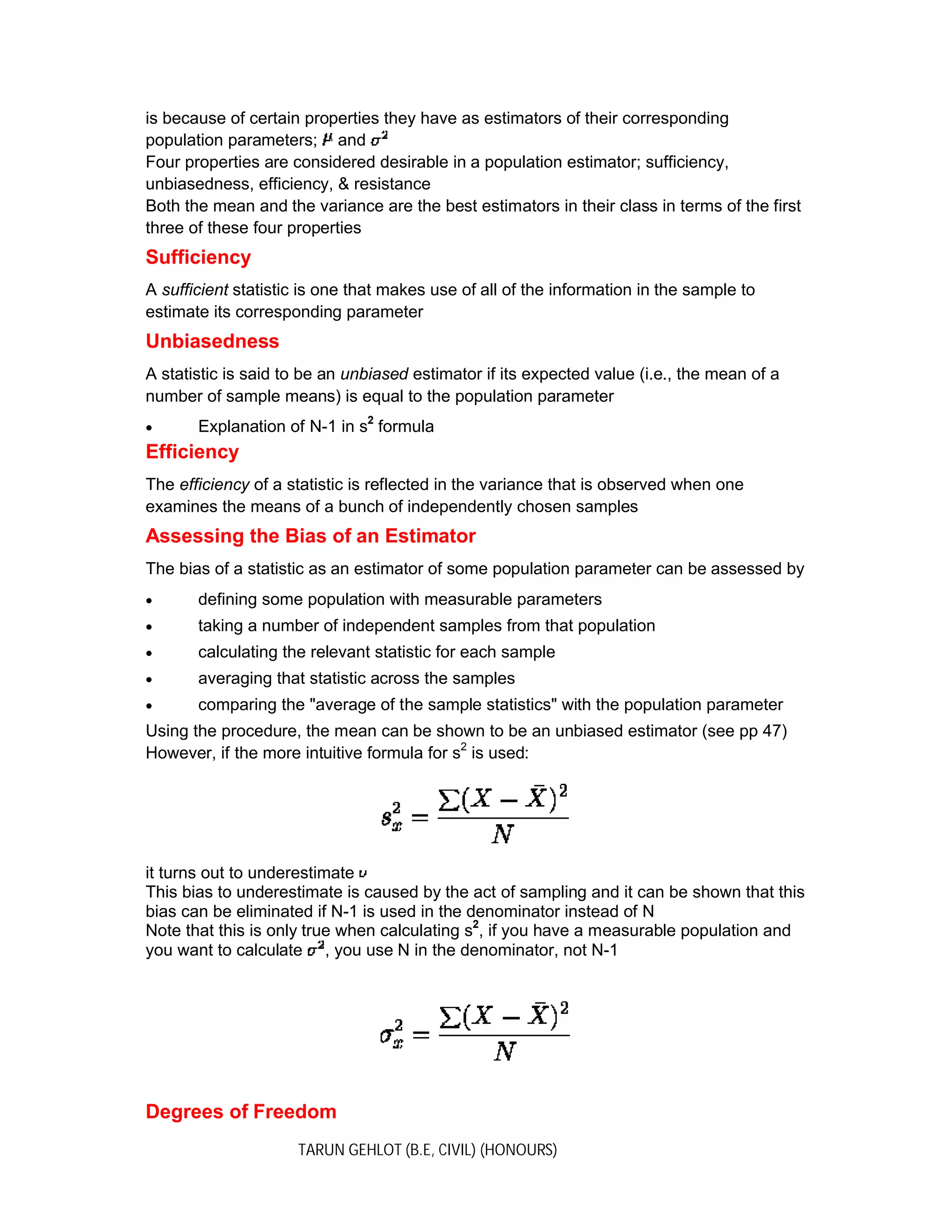 Describing and exploring data | PDF