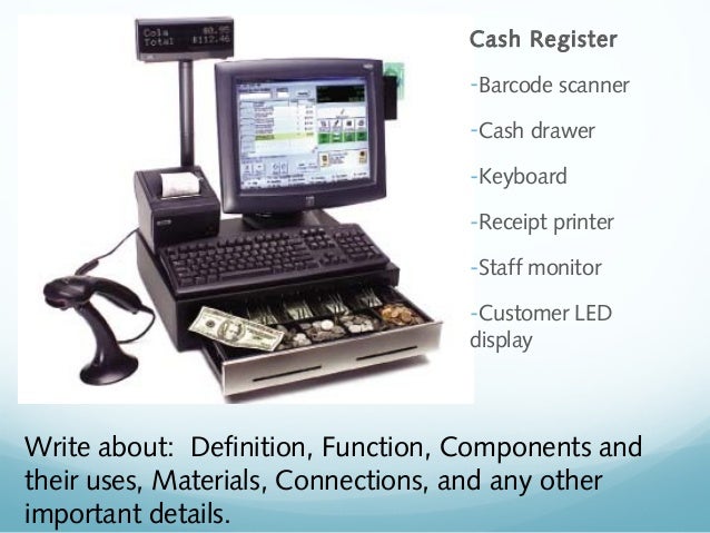 cash register parts