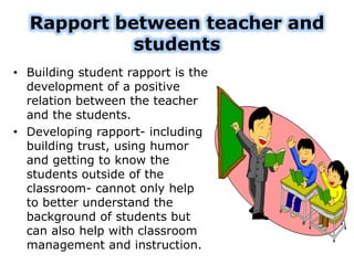 Build Rapport E Example Professor UTPL Describing good teachers | PPTX