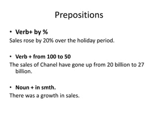 Preposition From Graph Describing graphs | PPTX