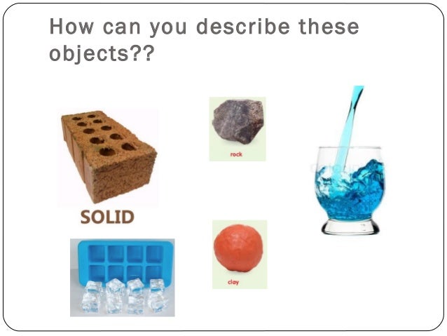 describing matter describe matter