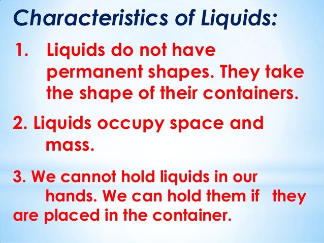 Describing Matter For Kids