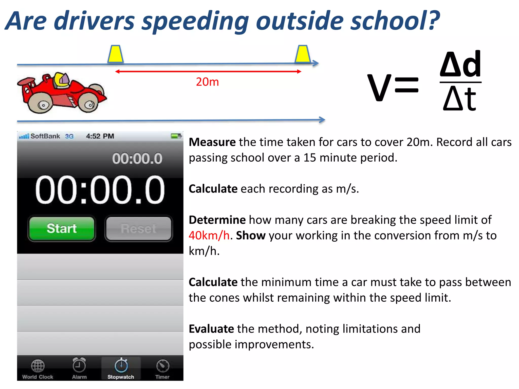 This is how far we’ve got.
 