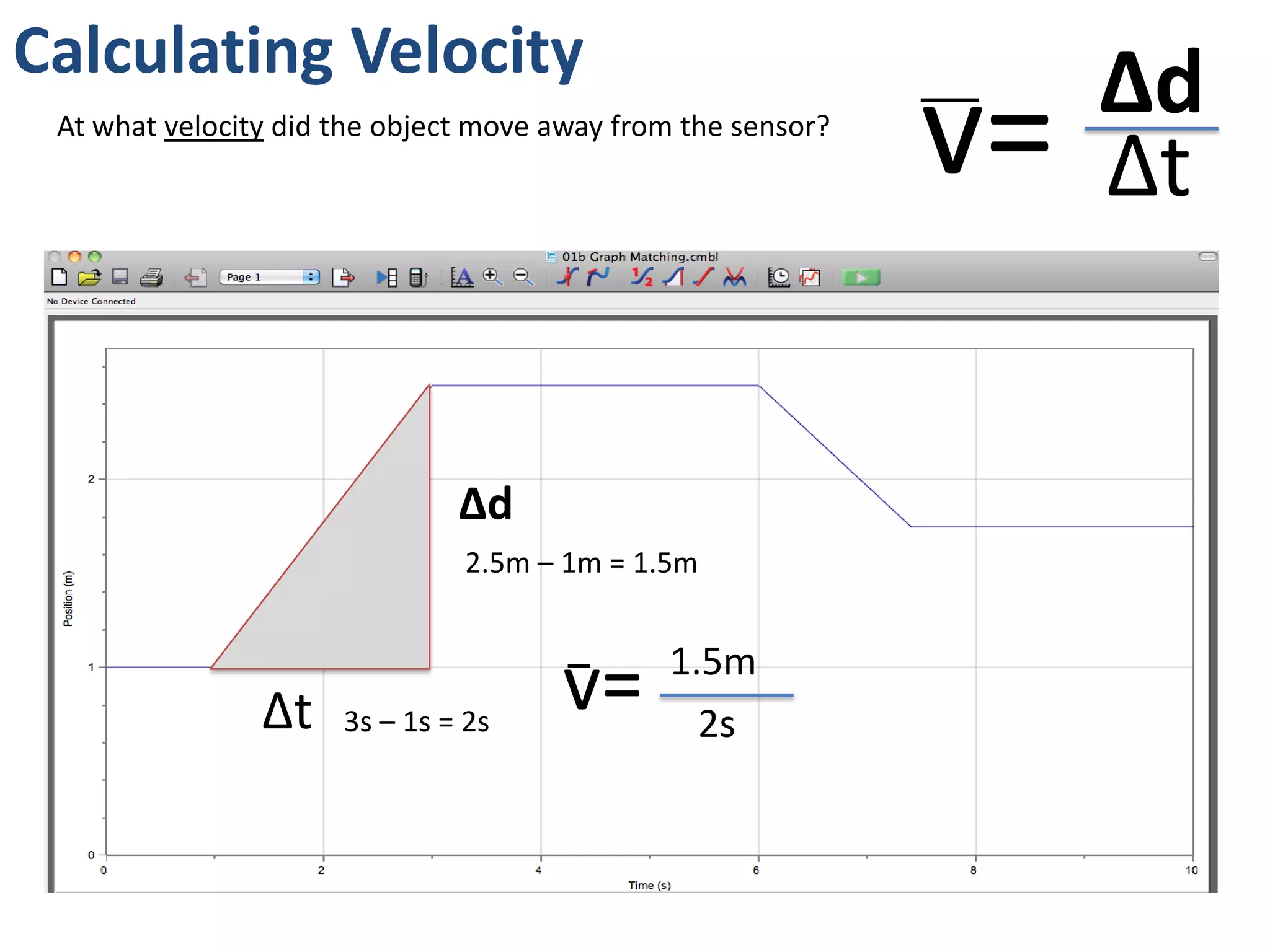 Instantaneous Speed
v= Δd
Δt
Is the speed of an object at any given moment in time.
X
X
X
X
X
no line
 
