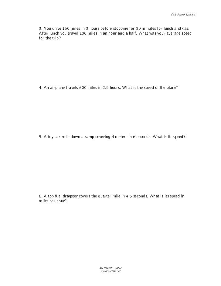 25 Describing Motion Worksheet Answers - Worksheet Source 2021