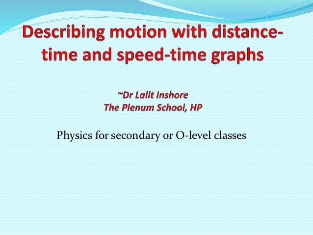 Physics for secondary or O-level classes
 