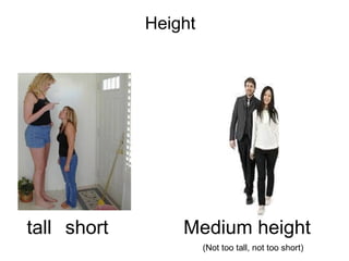 Describing people | PPT