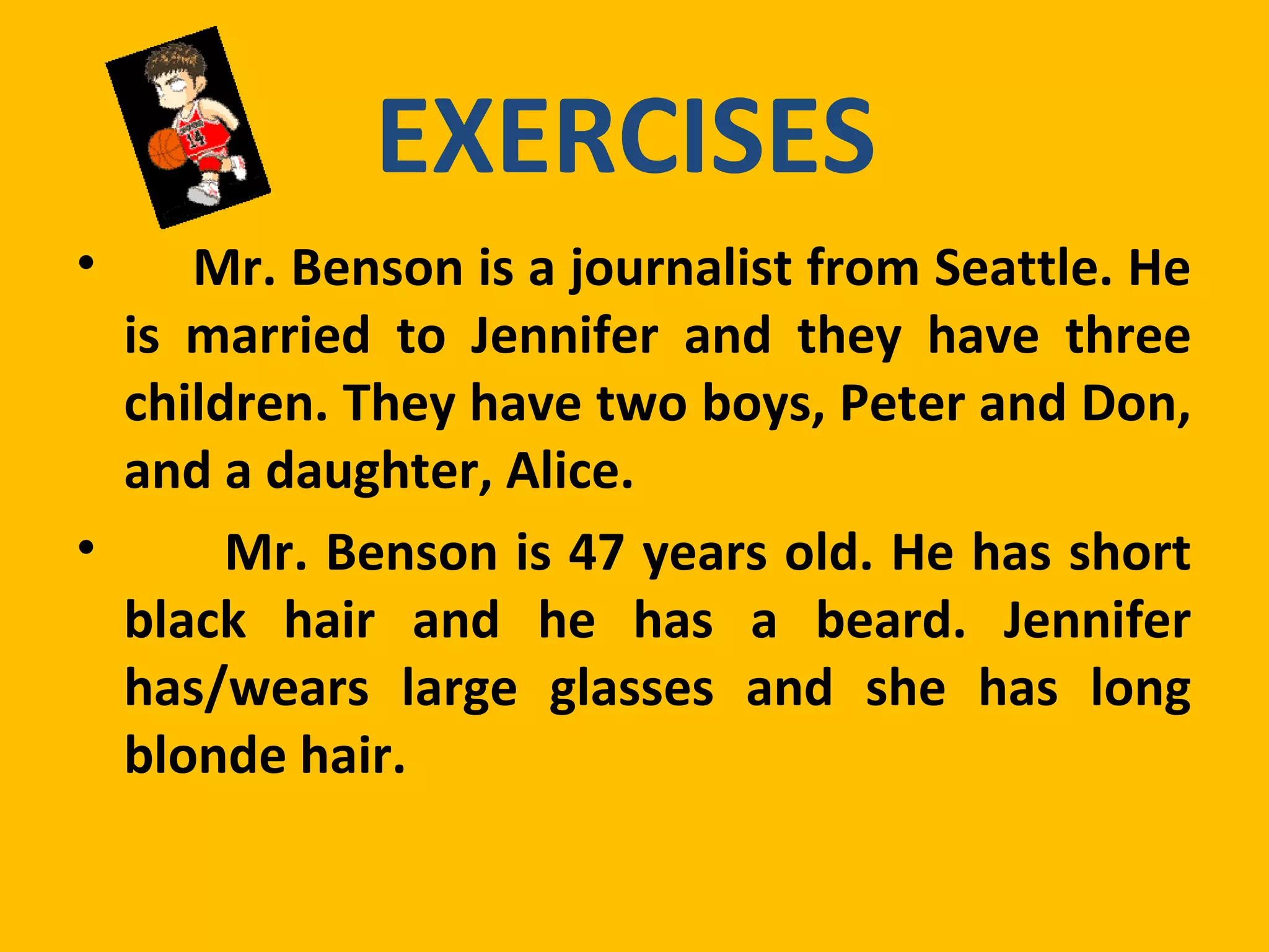 Describing People PPT Free Download Describing people ppt free download