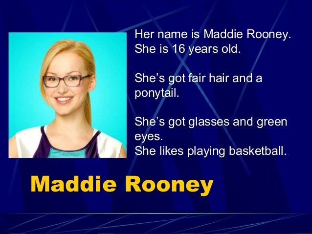 Describing people 4B
