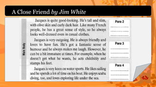 A Close Friend by Jim White
 