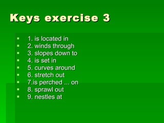 Describing Places And Buildings | PPT
