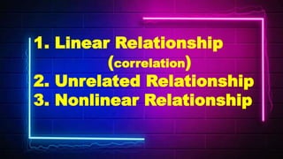 Describing Relationship between Variables | PPTX