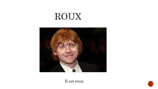 Il est roux
 