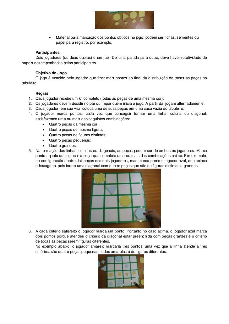 Jogo Da Velha Com Figuras Geometricas