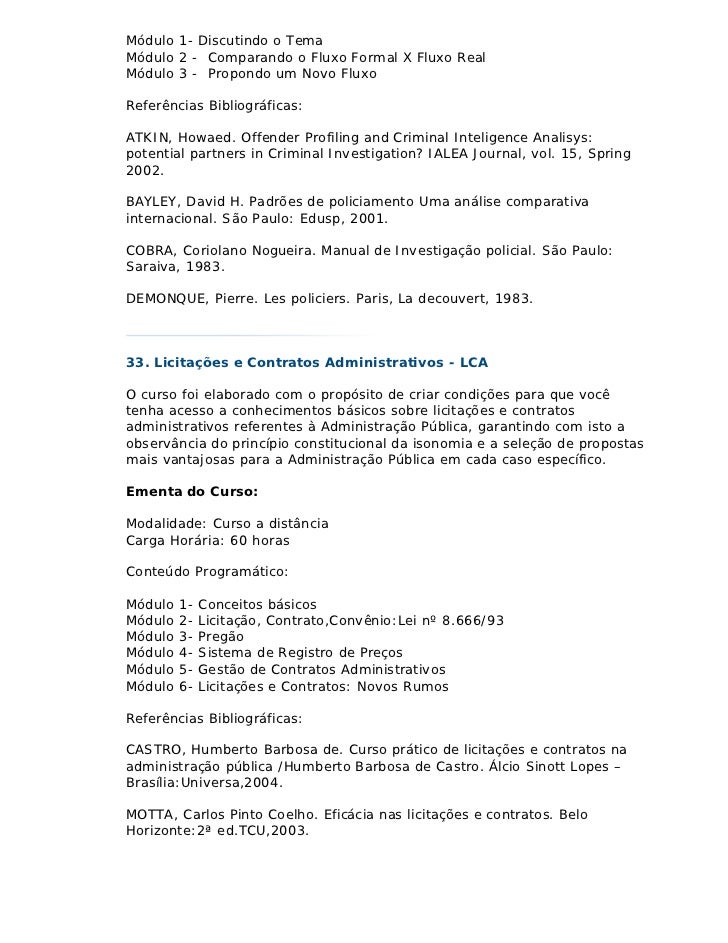 Senasp curso