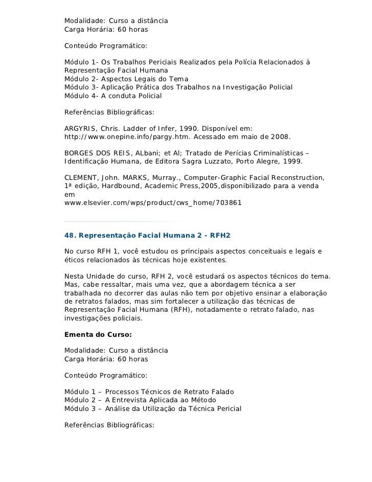 Senasp curso