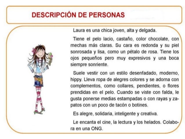 Descripción de personas