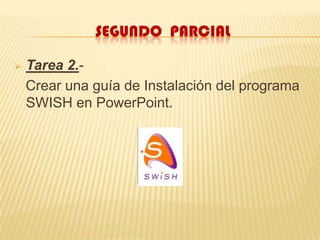 segundo  parcialTarea 3.-   Elaboración del Currículo Vitae en el programa SWISH.