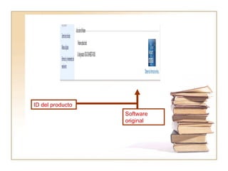 ID del producto Software original 