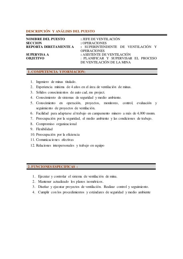 Descripcion y-analisis-del-puesto