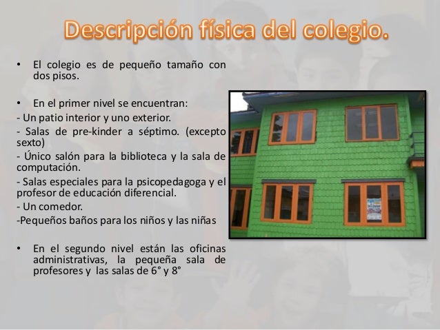 Descripcion colegio