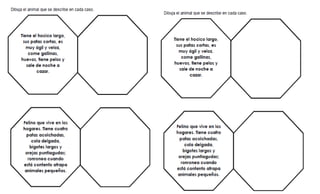 Descripcion de animales