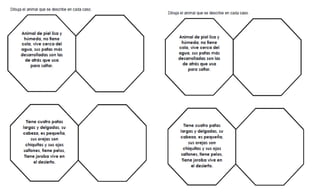 Descripcion de animales