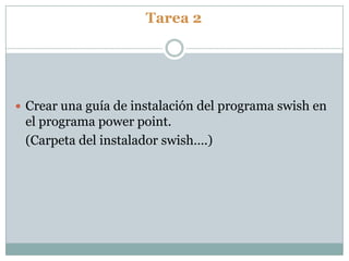 Tarea 3Elaborar el currículo personal en el programa swish