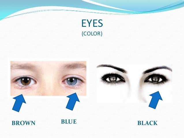describing eyes