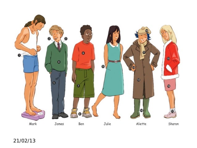 english notes conversation Description.personnes.familles.