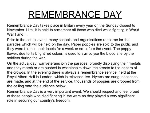 Grade 7 remembrance day essays 06 image