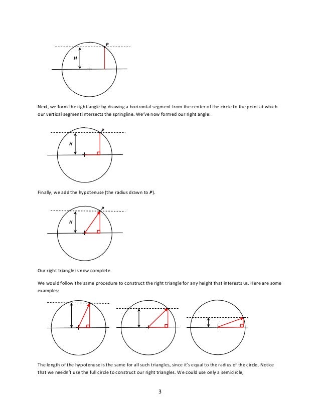 How to Calculate Distances from Centerline to Inside Walls of Domes,