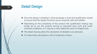 Detailed Design Overview Example Description of design process new | PPTX